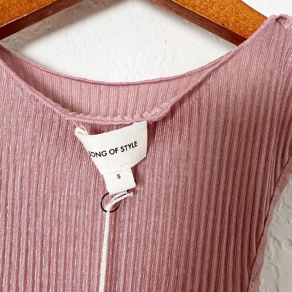 Song of Style Pluto Mini Dress in Rose Mauve - Picture 6 of 8